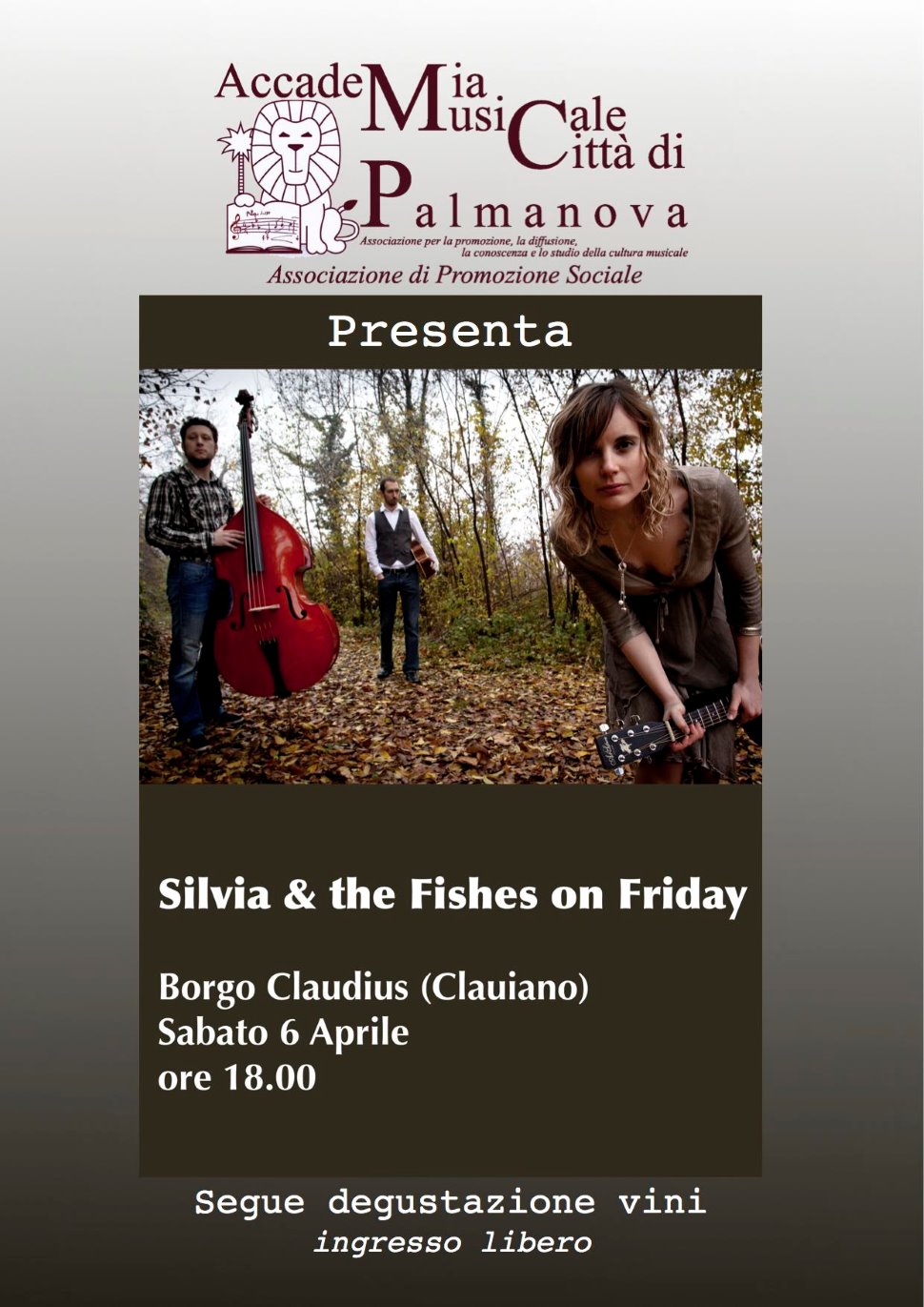 Trio Folk Silvia & Fishes on Friday
