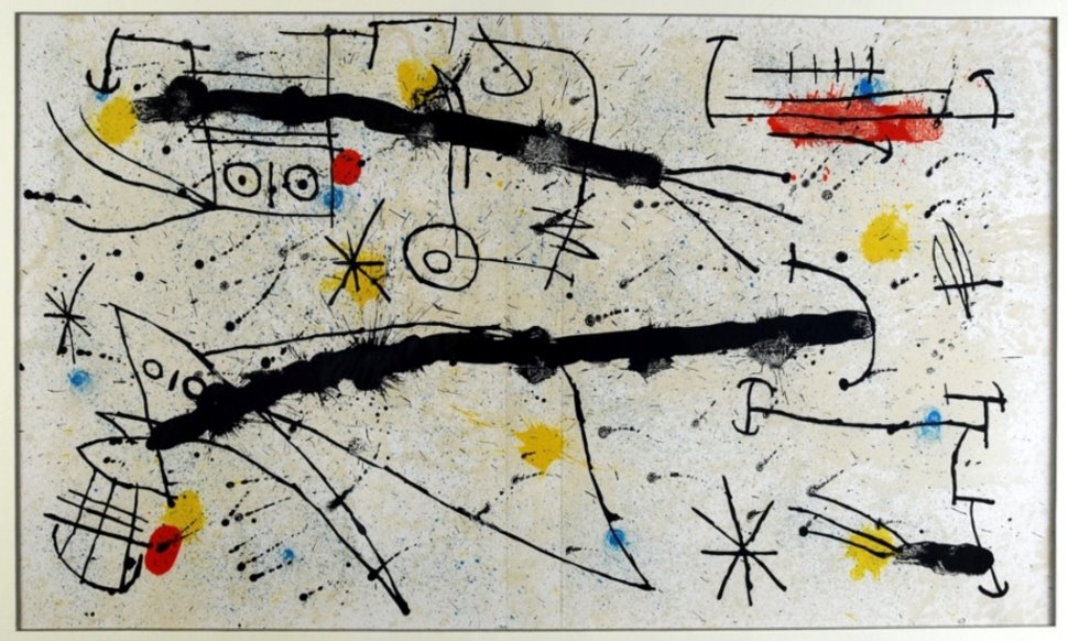 Miró in tre città della Puglia con 'Quelques Fleurs pour des Amis'

