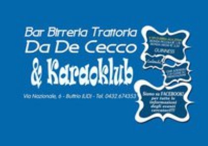 Bar Trattoria Birreria De Cecco - Buttrio