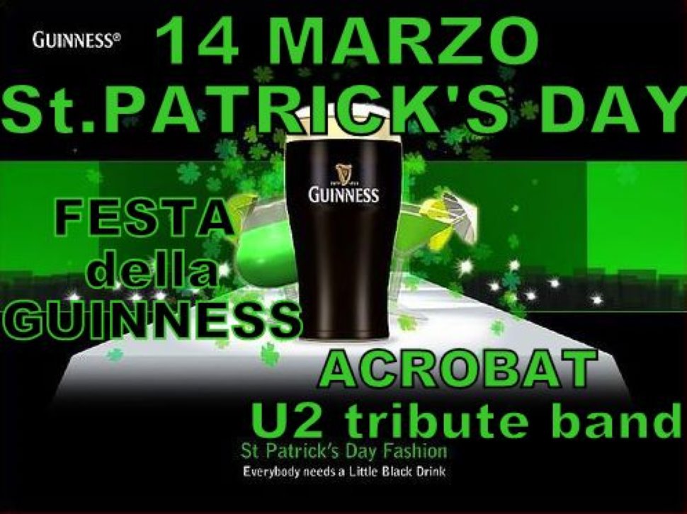 ST.PATRICK'S DAY@ACROBAT U2 TRIBUTE BAND