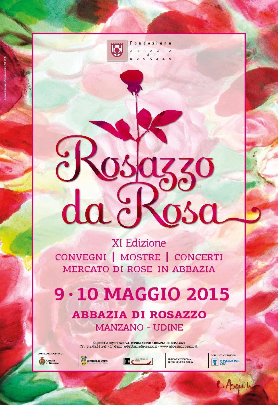 Rosazzo da Rosa XI edizione 9 e 10 maggio 2015