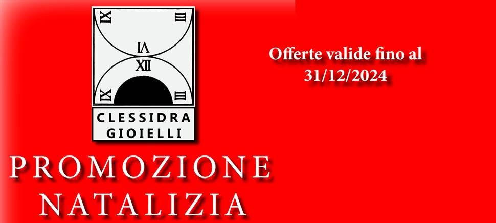 Regala per Natale un gioiello prezioso! Vieni a scoprire solitari, bracciali, orecchini, punti luce, girocolli in promozione fino al 31 dicembre 2024.