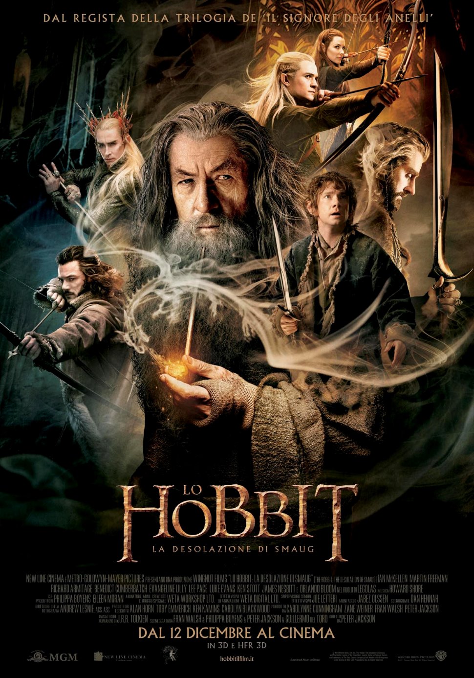 Proiezione di Lo Hobbit - La desolazione di Smaug
