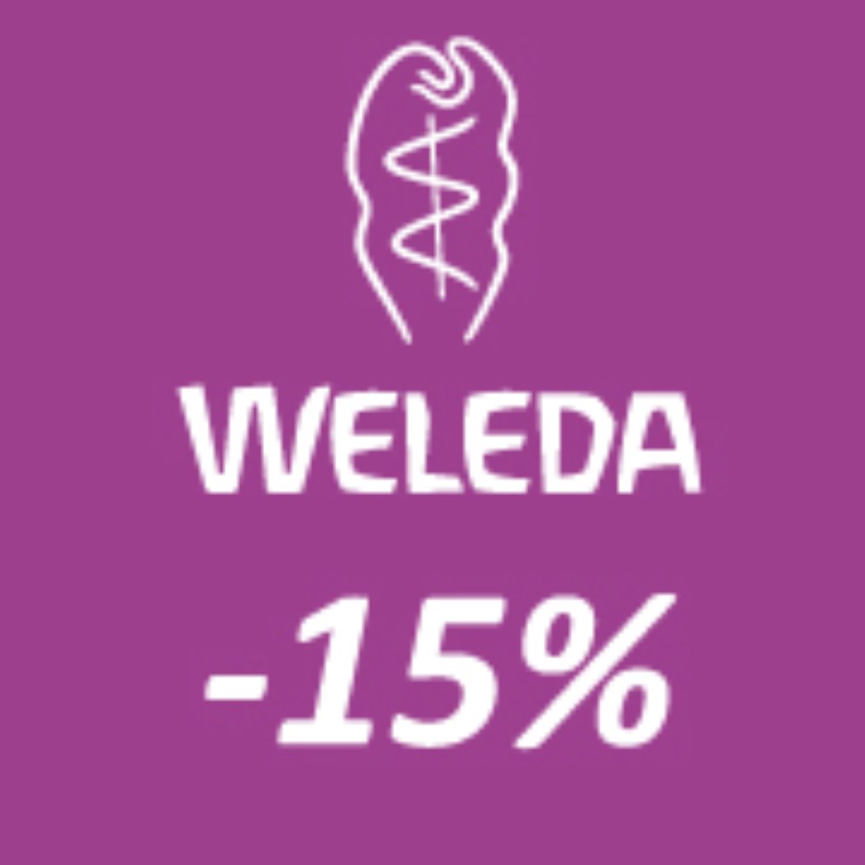 Promozione linea viso Weleda - 15%