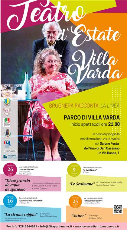 Teatro D'estate a Villa Varda BRUGNERA racconta: LA LINEA