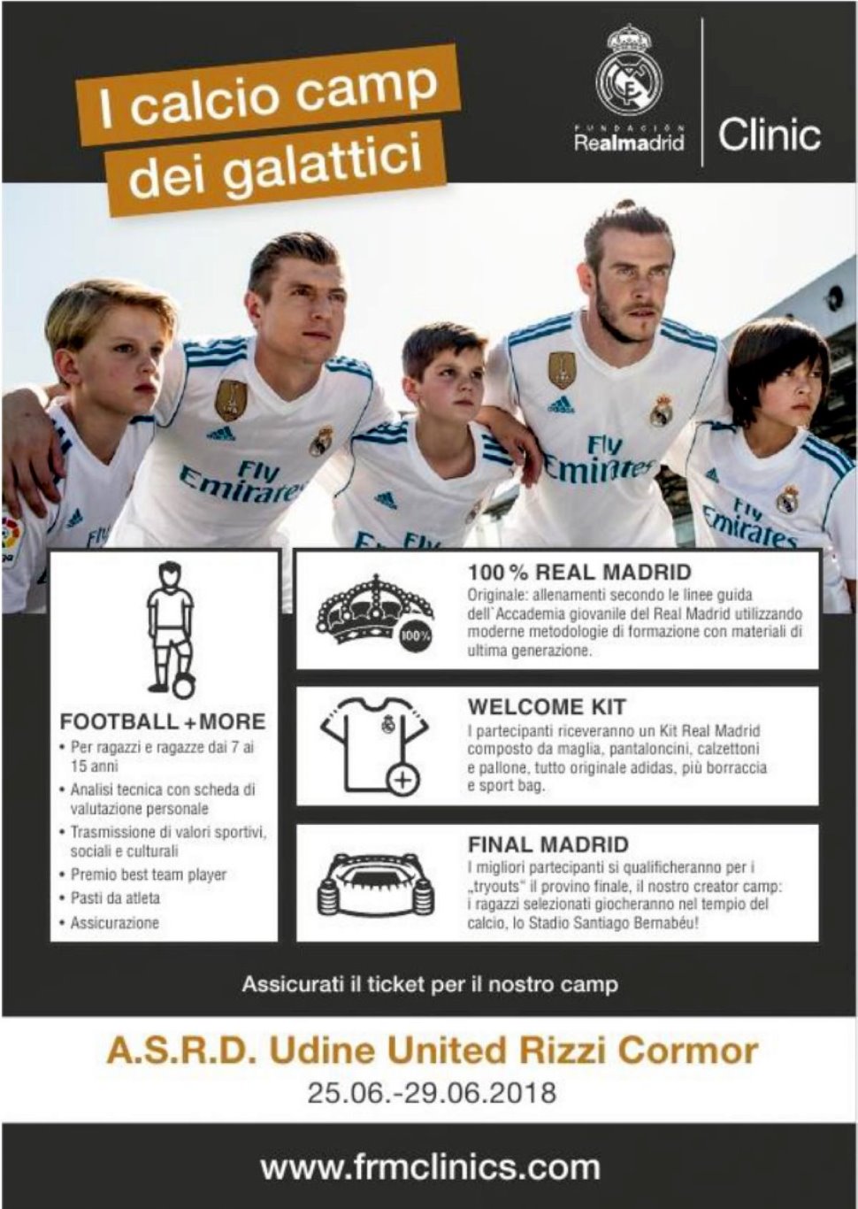 Camp Real Madrid Clinics 2018