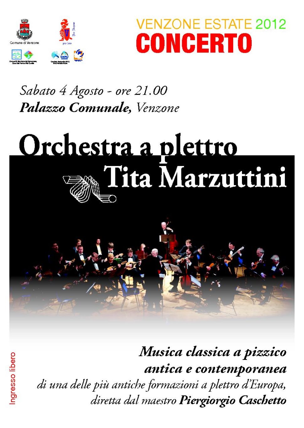 Concerto dell' Orchestra a plettro Tita Marzuttini