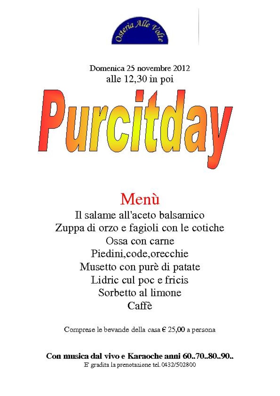 Purcitday