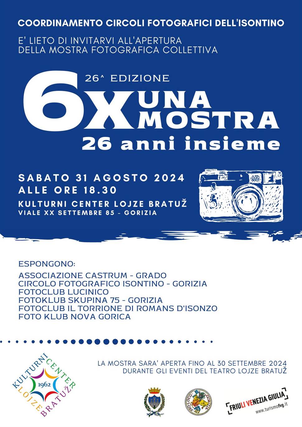 "6x...una mostra" - 26^ edizione