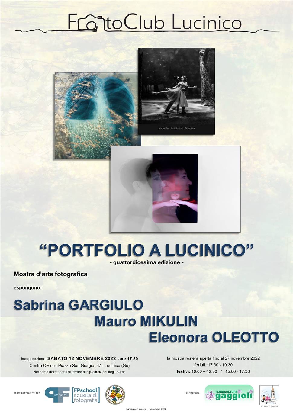 PORTFOLIO A LUCINICO - 14^ edizione