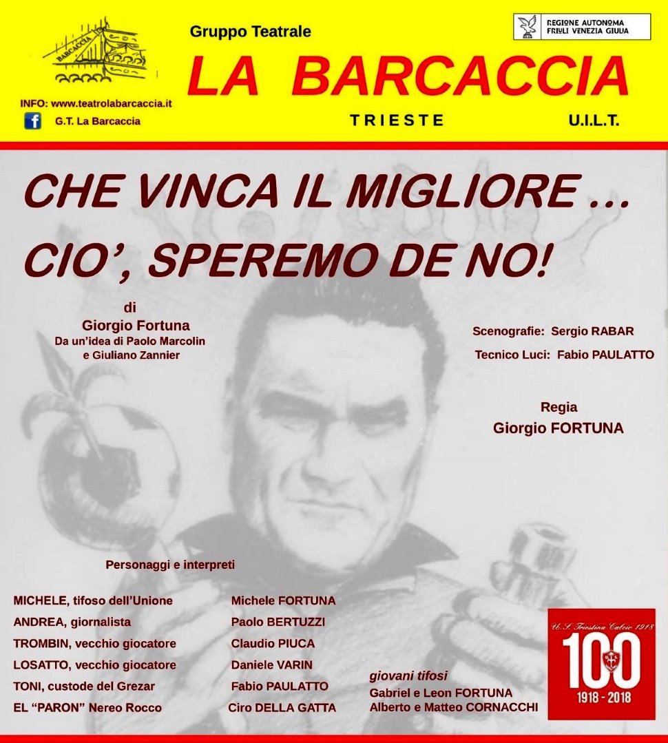 CHE VINCA IL MIGLIORE...CIO', SPEREMO DE NO! Tutti a Teatro 2018-2019 Teatro Verdi Muggia