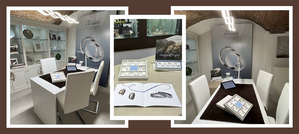 Vieni a trovarci e scopri il progetto UNICA®. Con l’aiuto di un software dedicato potrai creare le tue fedi nuziali personalizzate.