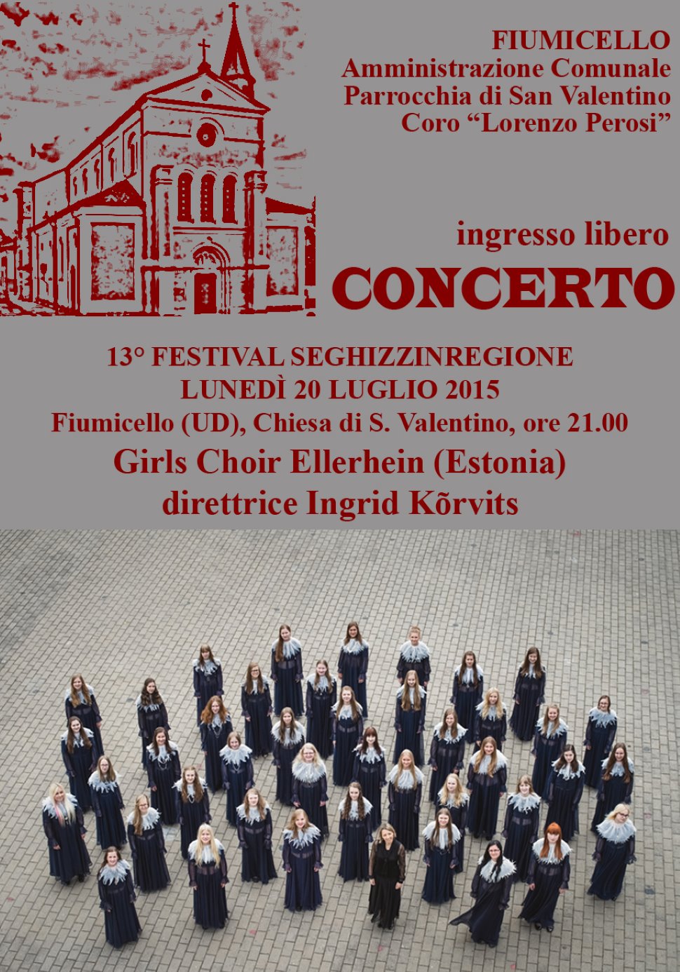 13° FESTIVAL SEGHIZZINREGIONE concerto a Fiumicello UD