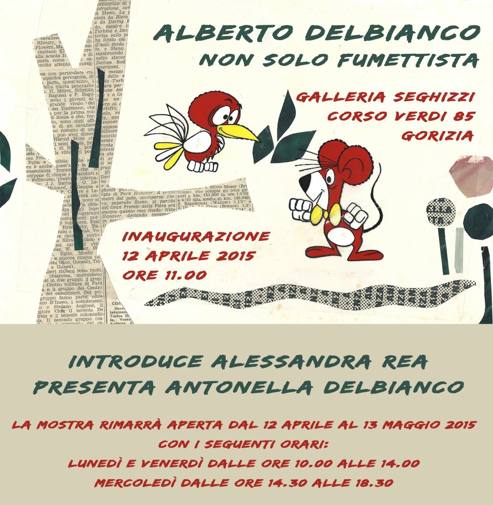 Alberto Delbianco non solo fumettista