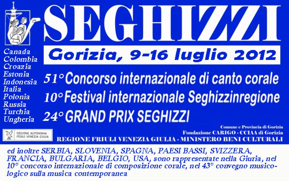 51° concorso internazionale di canto corale Seghizzi
