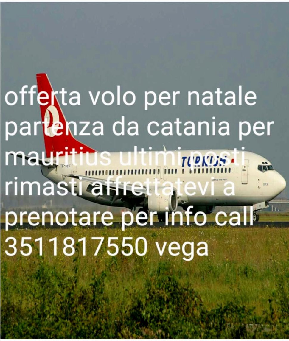 Offerte volo dall' italia per tutto il mondo 