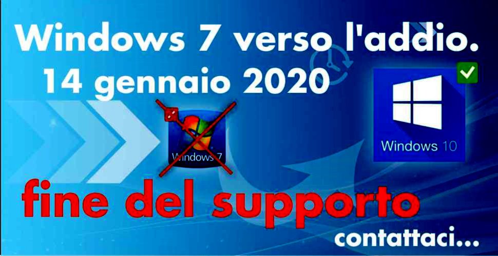 Addio Windows 7, il 14 gennaio Microsoft saluta lo storico sistema operativo