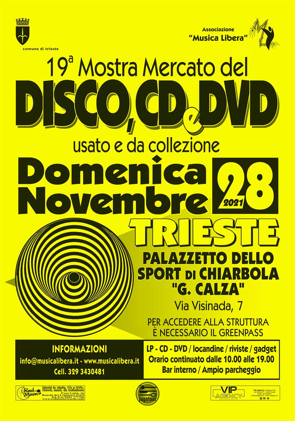 Mostra mercato del Disco usato e da collezione a Trieste
