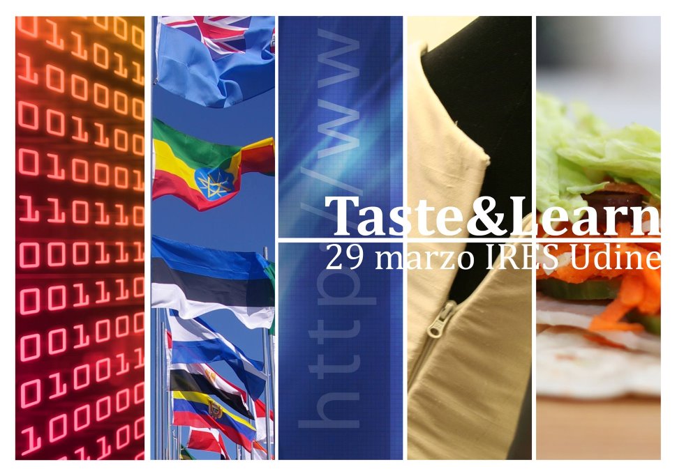 TASTE&LEARN Un assaggio di #formazioneIRES