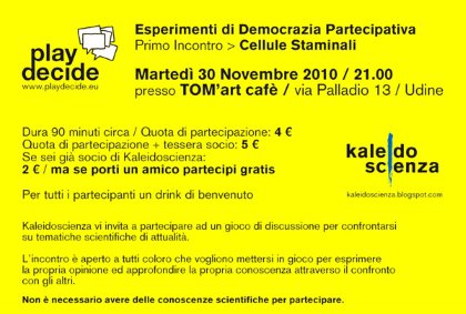 Associazione culturale Kaleidoscienza - Udine