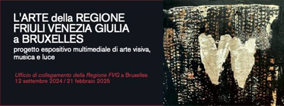 L’arte contemporanea della Regione Friuli Venezia Giulia a Bruxelles: cinque personali di altrettanti valenti artisti del territorio all'Ufficio di Collegamento della Regione FVG della capitale belga. 