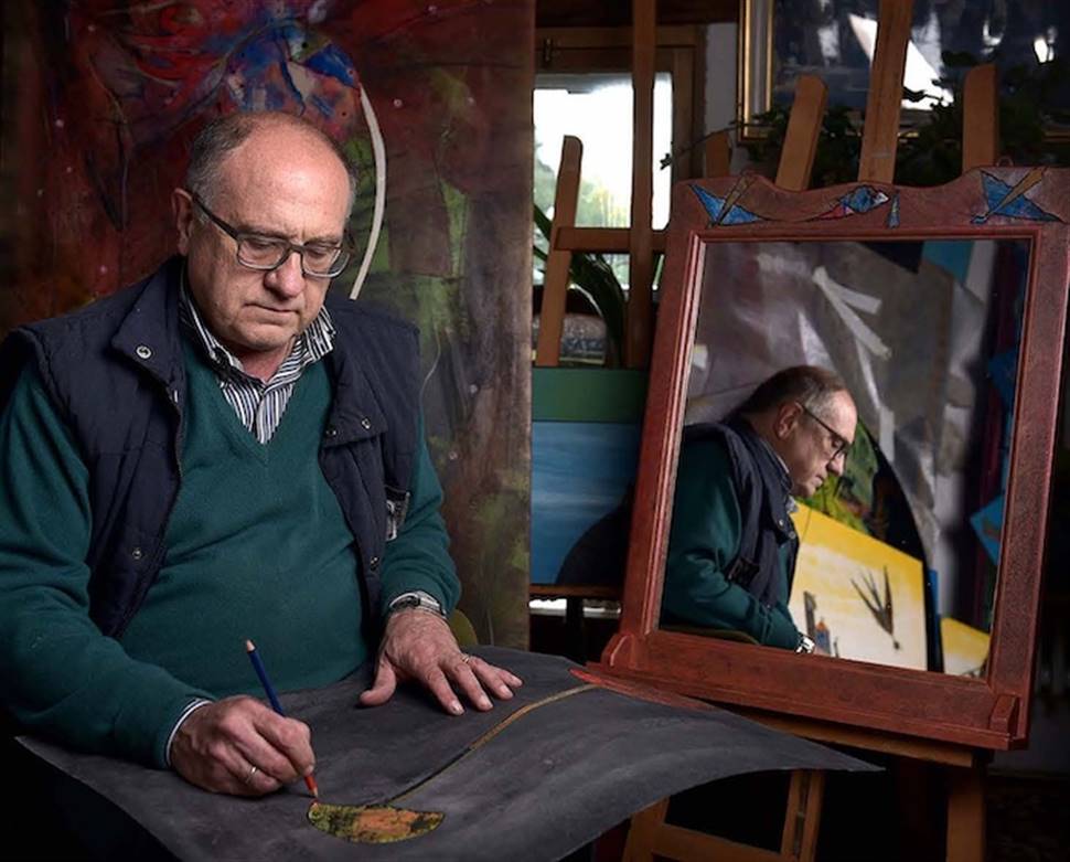 Dipingi con gli artisti della mostra "Open. Confini di luce per un mondo di pace" Si prosegue venerdi’  27 giugno con il laboratorio di pittura emozionale diretto dal pittore Toni Zanussi