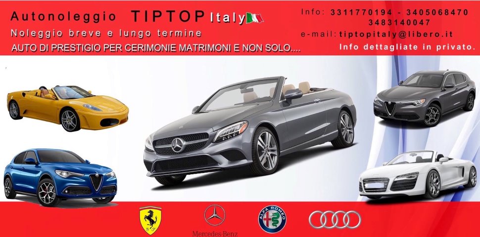 TIP TOP Italy srls
Noleggio auto 