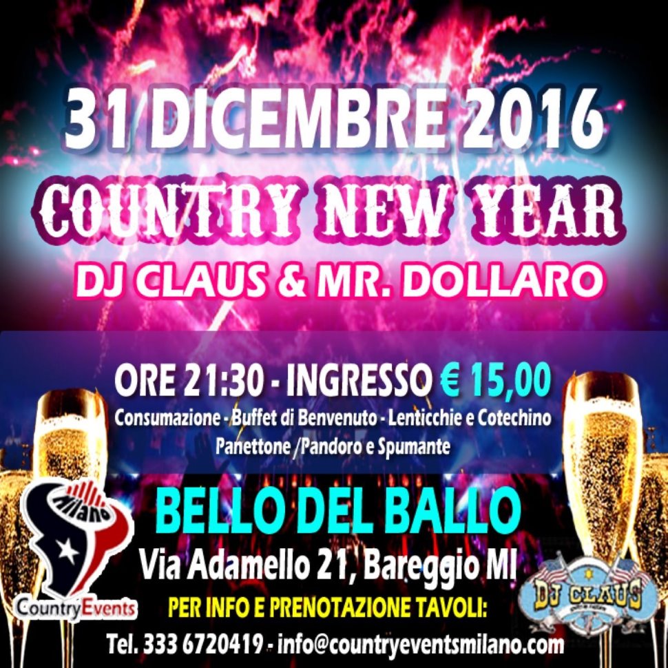COUNTRY NEW YEAR 2016/17